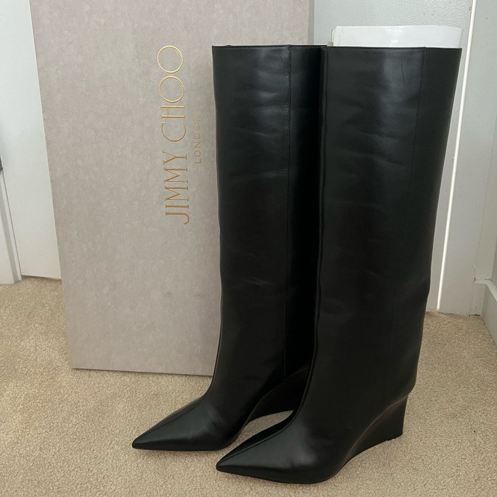 Jimmy Choo Blake Tall/knee boots - Picture 2 of 6